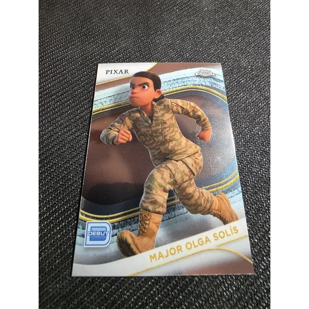 Topps Chrome Disney Major Olga Solis Refractor DEBUT Card #136
